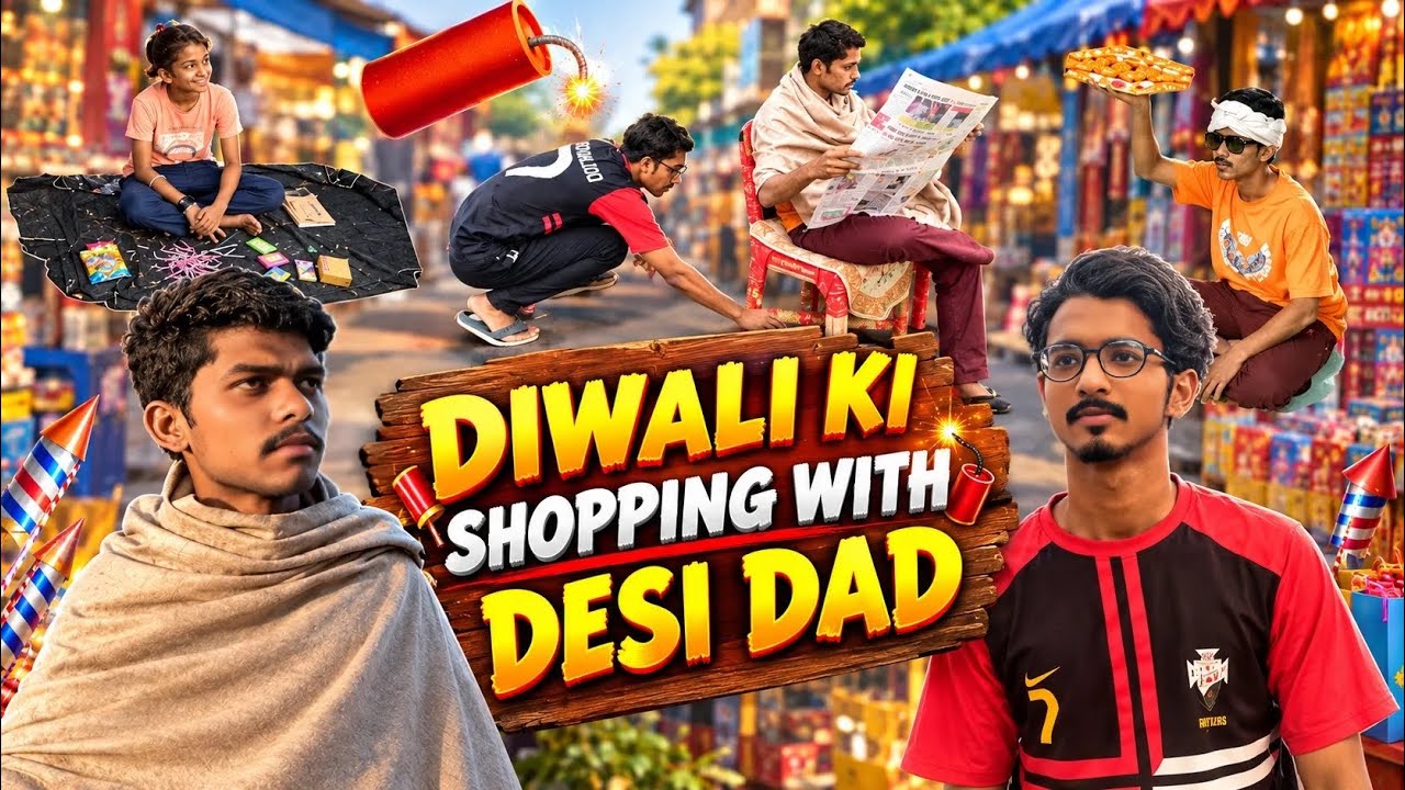 Diwali Ki Shopping With Desi Dad | Oh 9 Studio | Diwali Funny video 2024 | New Funny Video |