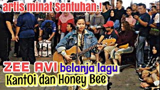 ZEE AVI belanja lagu Kantoi & Honey Bee|Rupa-rupanya Ayah Zee Avi peminat tegar Sentuhan beb !