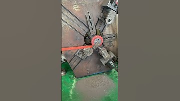 Make in China The Fascinating Manufacturing of Railway Shock Absorber Springs #process #machine