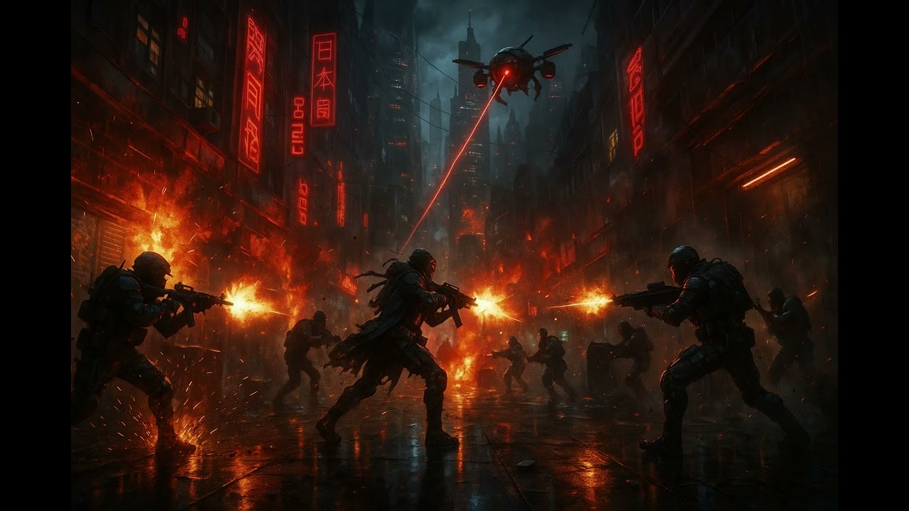 More Chrome - cyberpunk song