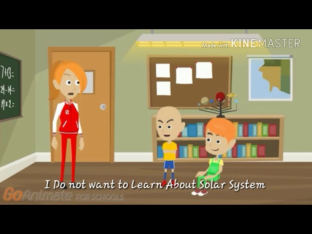 Caillou Speaks Russian in Class \ Grounded