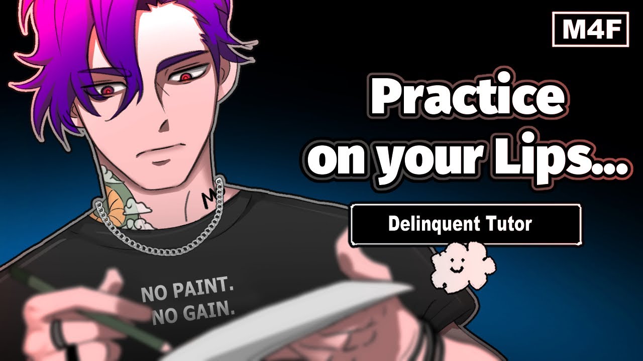 Tsundere Delinquent gives you a Private Lesson (Tension)(Sketching)(x Listener) | M4F ASMR RP