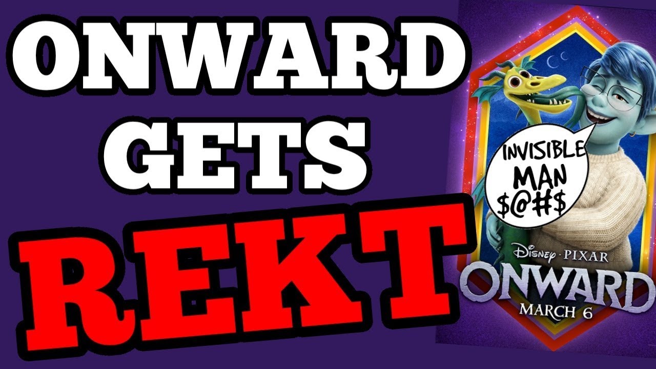 Disney's Onward GETS REKT by Invisible Man; Puritans DISOWN the failure!