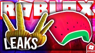 Leak Roblox Spring Items 2018 Leaks And Prediction Youtube - roblox event items 2018 leaked