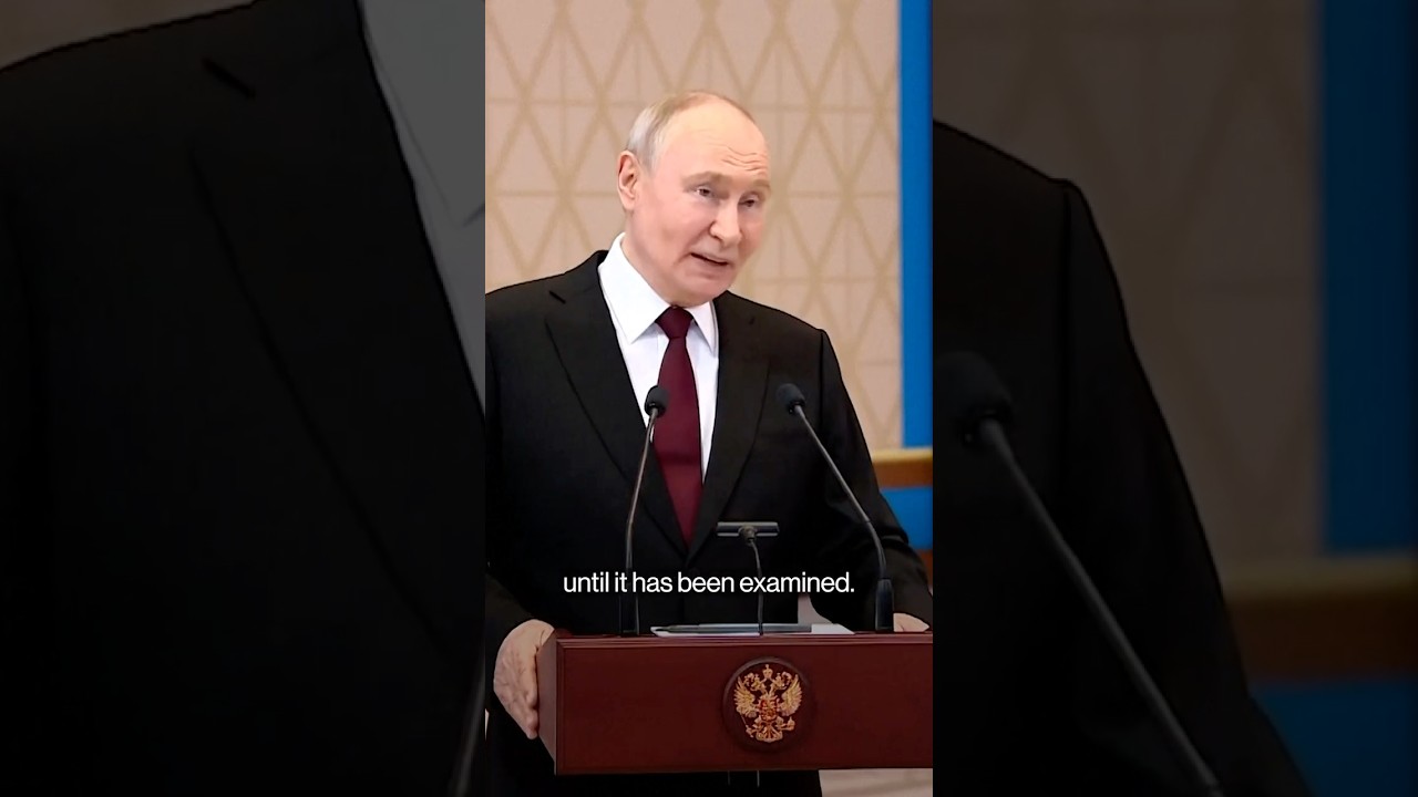 Putin Comments on Russian Drone Crash in Romania