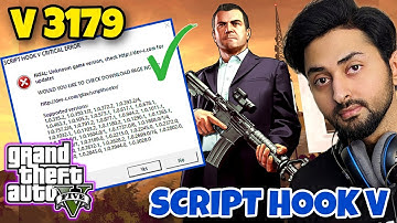GTA 5 V3179 UPDATE | SCRIPT HOOK V CRITICAL ERROR 2024 | Script Hook V | GTA 5 Mods | Hindi/Urdu