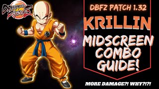 [Obsolete] DBFZ Krillin Combo Guide | V1.32 (New Midscreen combos!)