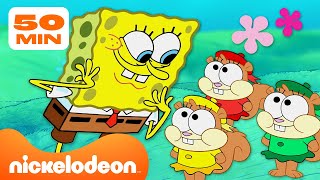 Spongebob | Momen Keluarga TERBAIK SpongeBob! | Kompilasi 50 Menit | Nickelodeon Bahasa