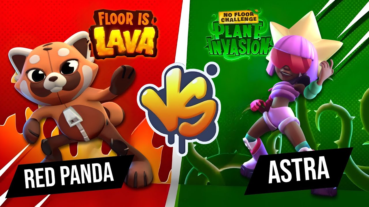 Subway Surfers TEAM TAKEOVER🔥🌵 - Part 1: RED PANDA VS. ASTRA - Who is win?
