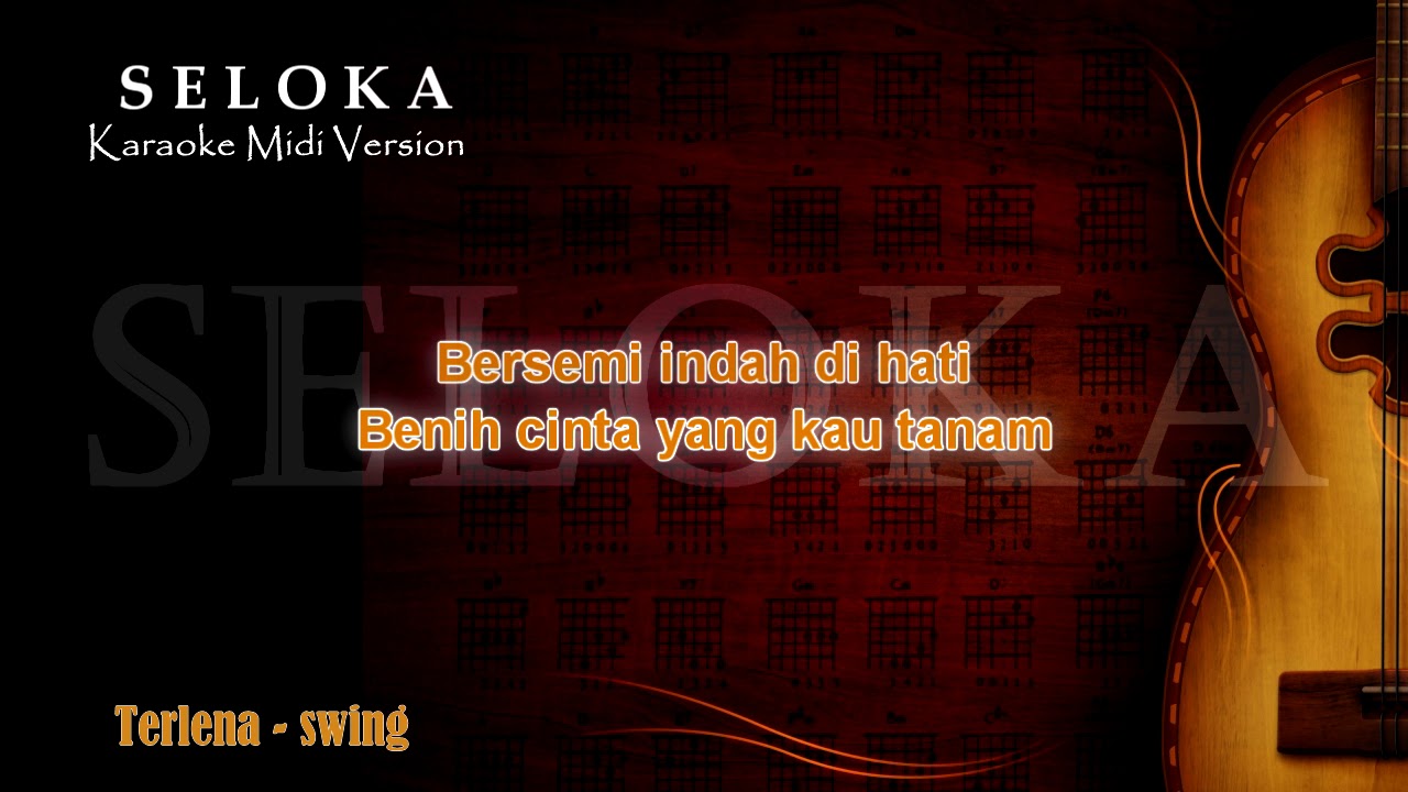 Terlena Swing Karaoke musik Version Keyboard + Lirik tanpa vokal