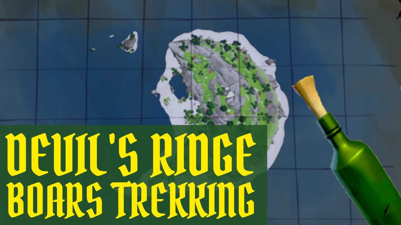 Devil's Ridge The boars trekking through the south grove Sea of