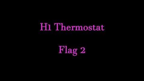 [Hacker101] H1 Thermostat Flag 2