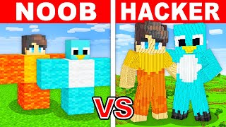 NOOB vs HACKER: I Cheated in a MILO & CHIP Build Challenge!