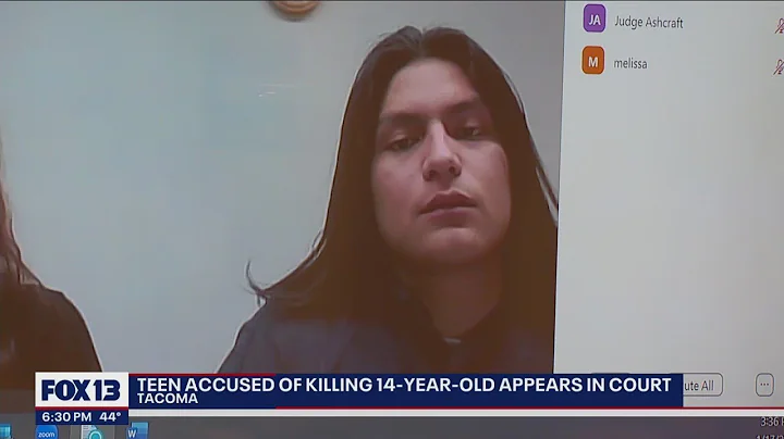 Teen accused of shooting, killing 14-year-old appears in court | FOX 13 Seattle
