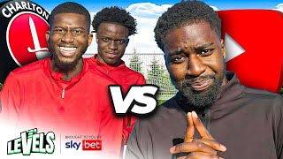 2 Pro Footballers vs 1 YouTuber | CHARLTON vs PK HUMBLE