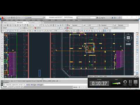 إعداد مهندس تصميم إنشائي الدرس الثالث وضع النظام الانشائي للمشروع باستخدام الاتوكاد