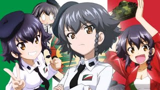 Girls und Panzer but only with Pepperoni