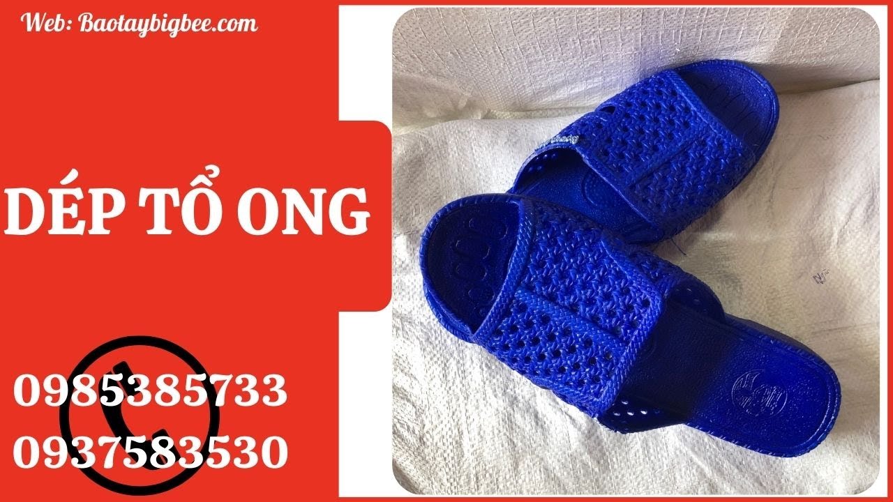 Xưởng Sỉ Dép Tổ Ong Màu Xanh Dương Giá Rẻ