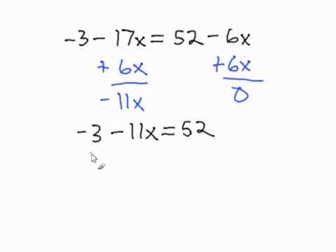 Two step equation practice problems