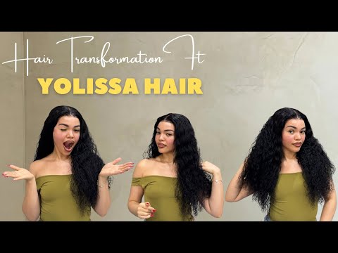 Watch Me Install a Pre Plucked 13*6 HD Frontal Water Wave Wig | Beginner Friendly Ft Yolissa Hair