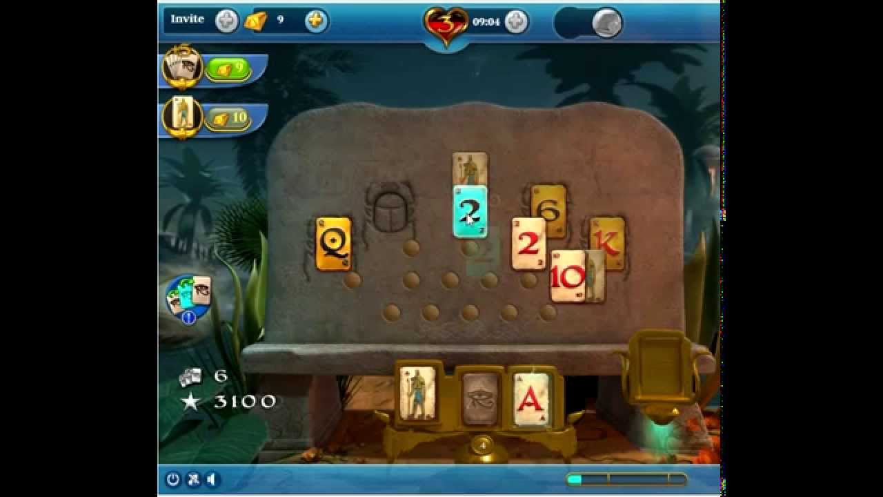 Pyramid Solitaire Saga level 53, 3 stars 😈