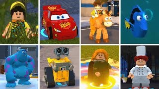 LEGO The Incredibles  All PIXAR Characters (Cars, Toy Story, Inside Out etc.)