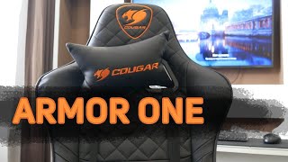 Геймерское кресло Cougar Armor One Black - небольшой обзор