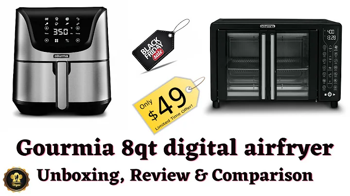 Gourmia Air Fryer Review | Unboxing & Review of Gourmia AirFryer Toaster Oven & Digital AirFryer
