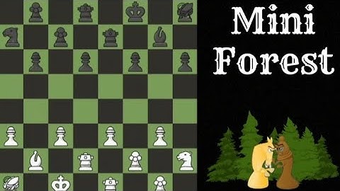 || Mini forest chess || Fairy chess || #chess #fairychess ||