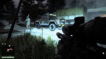 Far Cry® 4 snowy night custom map