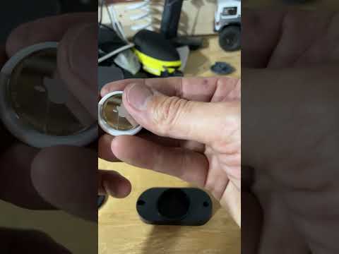 Hidden Apple Air Tag MTB Install