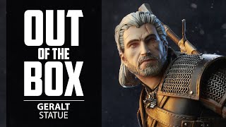 Geralt The Witcher 3 Wild Hunt Statue Unboxing | Out of the Box