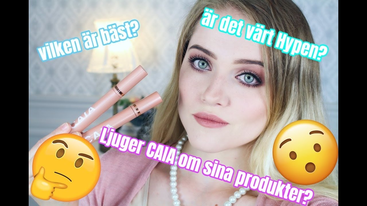 Sanningen Om Caia Cosmetics 1 3 Mascara Review Makeupbynadja Youtube