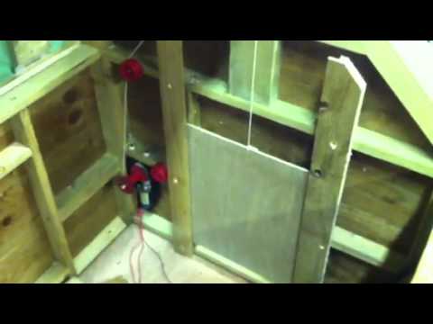 automatic chicken coop door,tipperary - YouTube