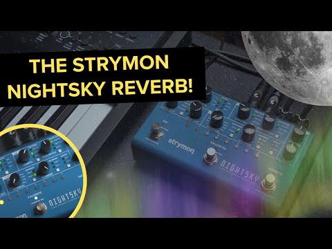Testing The New Strymon Nightsky Reverb with guitar and the Modal Argon 8