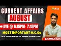 🔴LIVE - 35🔴AUGUST | CURRENT AFFAIRS - 2025 | Use Full For All Competitive Exams #currentaffairs #ssc