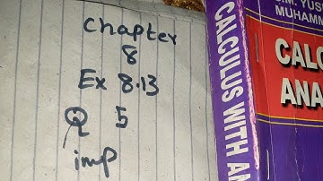 calculus   by sm Yusuf chapter 8 exercise 8.13 question 5 part a direction of qibla