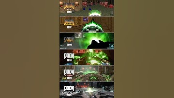 BFG 9000 Evolution in Doom (1993-2025) #shorts