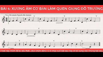 Xướng âm cơ bản bài 4