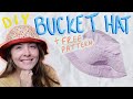 DIY Reversible Bucket Hat (A Beginner Friendly Sewing Tutorial + FREE PATTERN)