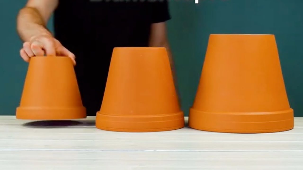 Petit chaudron en plastique Pot vendu vide pour jeux, fêtes, bricolage