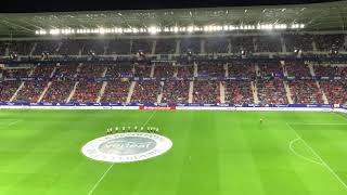 L’amour toujours (juego de luces El Sadar) Osasuna-Barça