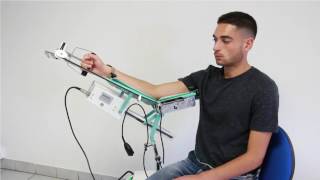 Kinetec 6080™ elbow CPM - unit & patient set up-