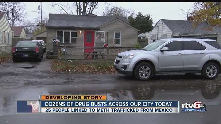 Drug raid nets more than 20 arrests