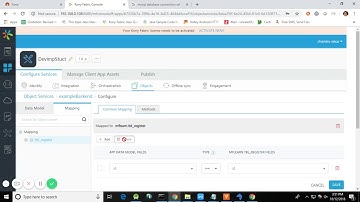 Kony Object Service Integration with Mysql Database