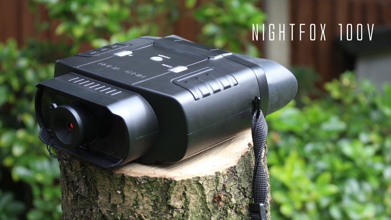 Nightfox 100V Widescreen Digital Night Vision Infrared Binocular with Zoom 3x20 