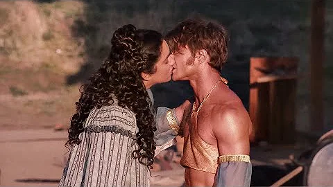 Miracle Workers 3x10 Kiss Scene - Chauncley and Al...