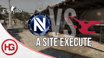EnVyUs vs Mousesports - Inferno, A Site Execute (CS:GO Strategy Breakdown #14)