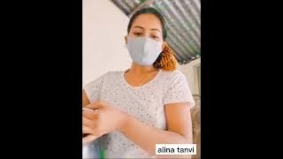 বাথরুমে কাপড় খোলে গোসল ll Bangla hot sexy Gosol Video #alinatanvi