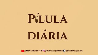 Pare de reclamar e voce vai mudar sua vida Pilula Diaria 311